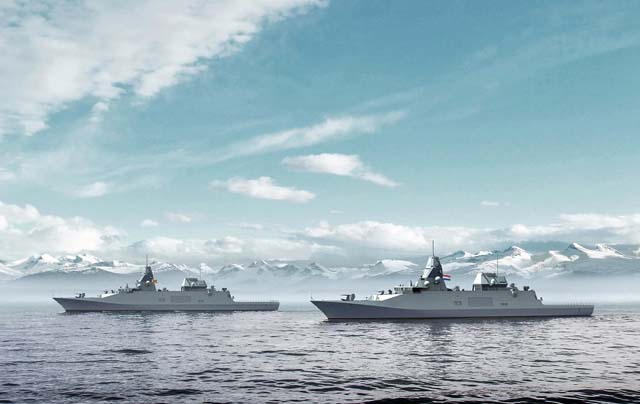 Zr.Ms. de Ruyter Missile Launch@Noorwegen ASW Frigates (Damen)