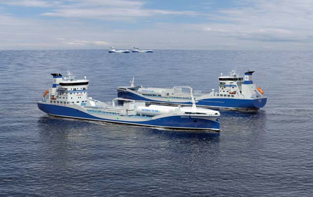 kongsberg-tankers Sirius Rederi tanksers (Kongsberg)