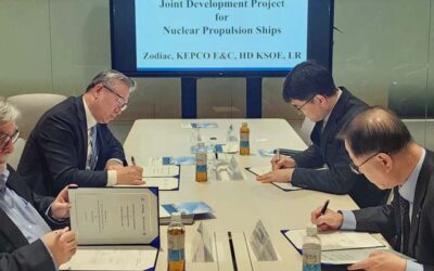 MoU SIGNED FOR KOREAN NUCLEAR-PROPULSION PROJECT
