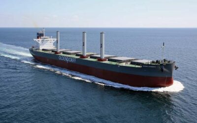 OLDENDORFF AND TECK TO FIT ROTOR SAILS TO BULK CARRIER