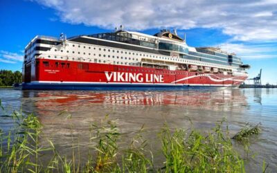 VIKING LINE MOVES TO GREEN SHORE POWER SUPPLY
