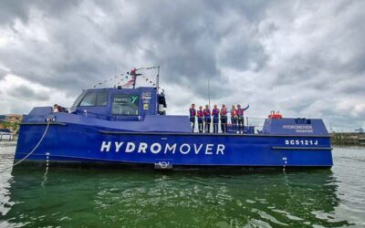 FIRST ALL-ELECTRIC HARBOUR VESSEL LAUNCHED IN SINGAPORE
