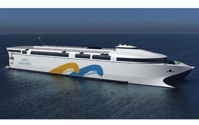 zinus-incat Buquebus electric fast ferry (Incat)