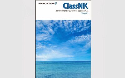 ClassNK RELEASES NEW EDITION OF ENVIRONMENTAL GUIDELINES