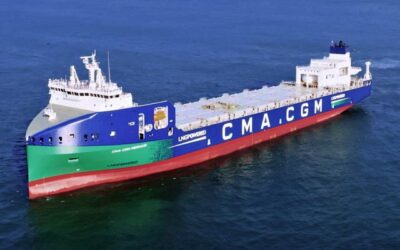 FIRST NEW-GENERATION FEEDER SHIP HANDED OVER TO CMA CGM
