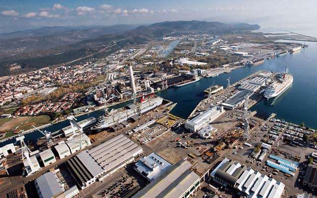 Mofalcone shipyard (Fincantieri)