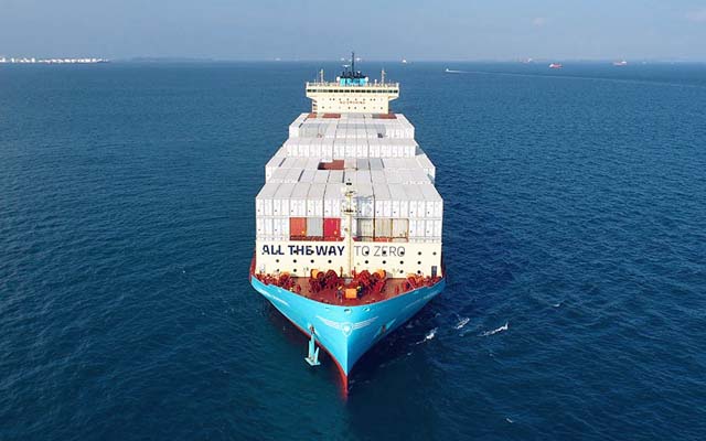 maersk-climate Maersk methanol ship (Maersk)
