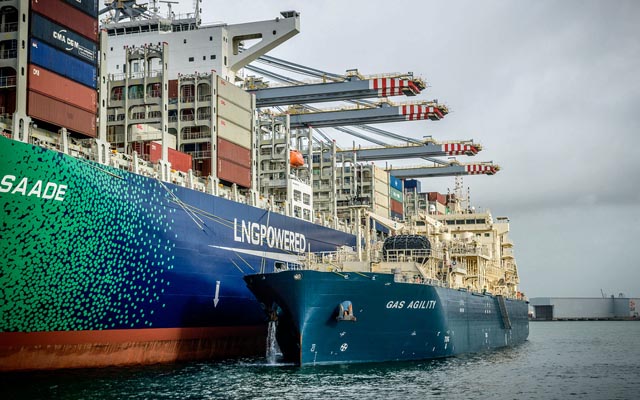 Total LNG bunkering (TotalEnergies)