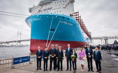 MAERSK NAMES SECOND LARGE METHANOL-FUELLED CONTAINER SHIP