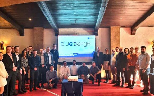 Bluebarge launch (ABS)