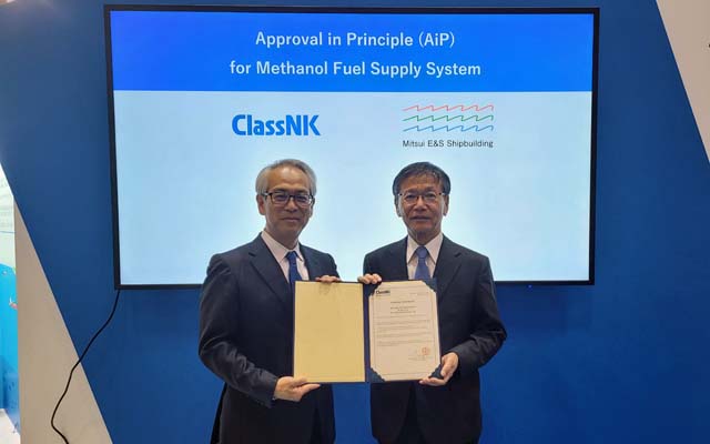 AiP FOR MITSUI E&S METHANOL FUEL SUPPLY SYSTEM