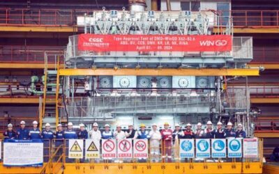 WinGD’s FIRST SHORT-STROKE ENGINE PASSES SHOP TEST MILESTONE