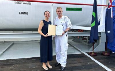 DNV CERTIFIES FORTESCUE’S AMMONIA-FUELLED VESSEL