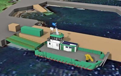 OCTOPUS BATTERY AND SHORE POWER FOR ELECTRIC WORKBOAT