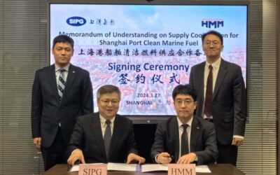 HMM AND SHANGHAI PORT SIGN CLEAN FUEL BUNKERING MoU