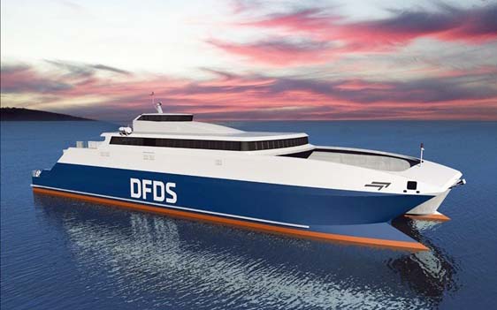 INCAT TO DESIGN ELECTRIC-HYBRID FERRY FOR DFDS