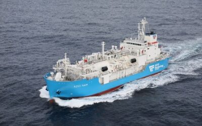 NEW LNG BUNKER SHIP HANDED OVER IN JAPAN