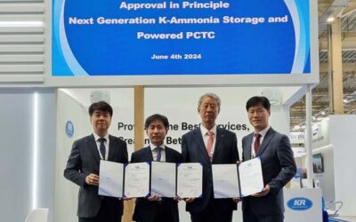 KOREAN REGISTER CERTIFIES HD HHI’S AMMONIA PCTC DESIGN