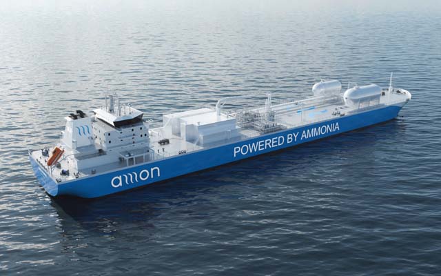 ammon-gastanker Amon MGC (Amon Gas)