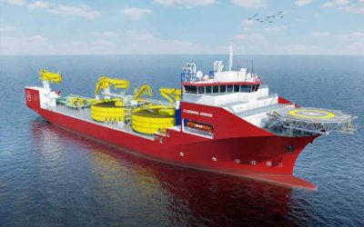 STEERPROP THRUSTERS FOR SUSTAINABLE CABLE-LAYER