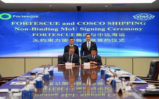 Cosco Fortescue MoU (Fortescue)