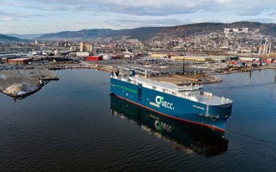 TITAN DELIVERS BIO-LNG TO UECC’S GREEN PCTCs