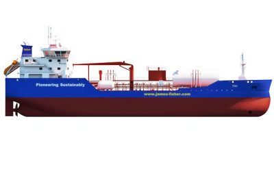 INTEGRATED WÄRTSILÄ PROPULSION PACKAGE HELPS JAMES FISHER REACH DECARBONISATION GOAL