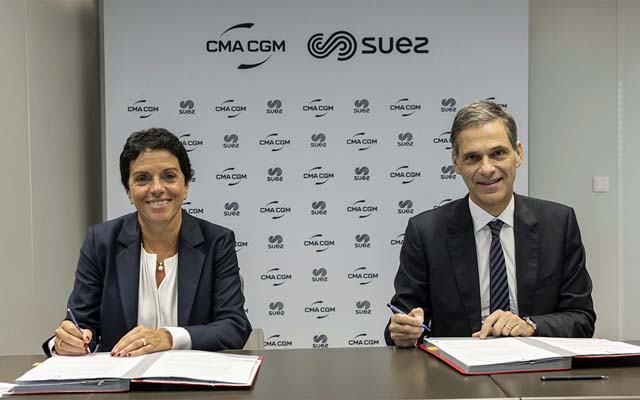 SUEZ-mou-cmacgm MoU SUEZ biofuel (CMA CGM)
