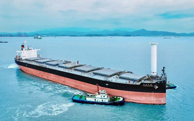 NORSEPOWER INSTALS WIND POWER ON JAPANESE BULK CARRIER