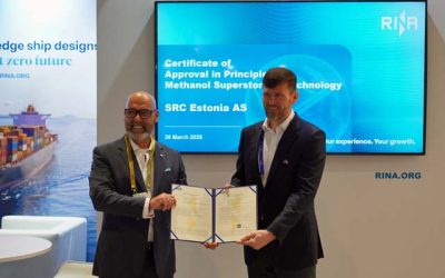 METHANOL SUPERSTORAGE SOLUTION GAINS RINA AIP