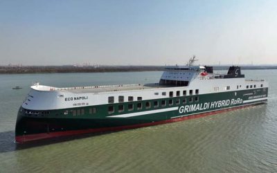 LAST OF 14 GG5G RO-ROs DELIVERED TO GRIMALDI