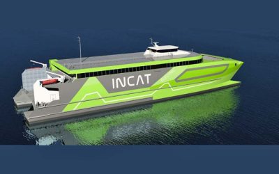 INCAT REPORTS PROGRESS WITH 86m HYBRID FERRY CONSTRUCTION