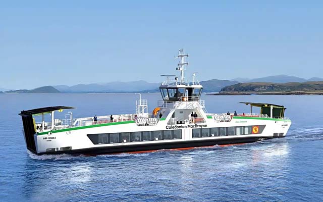 CalMac electric ferry (LMG Marin)