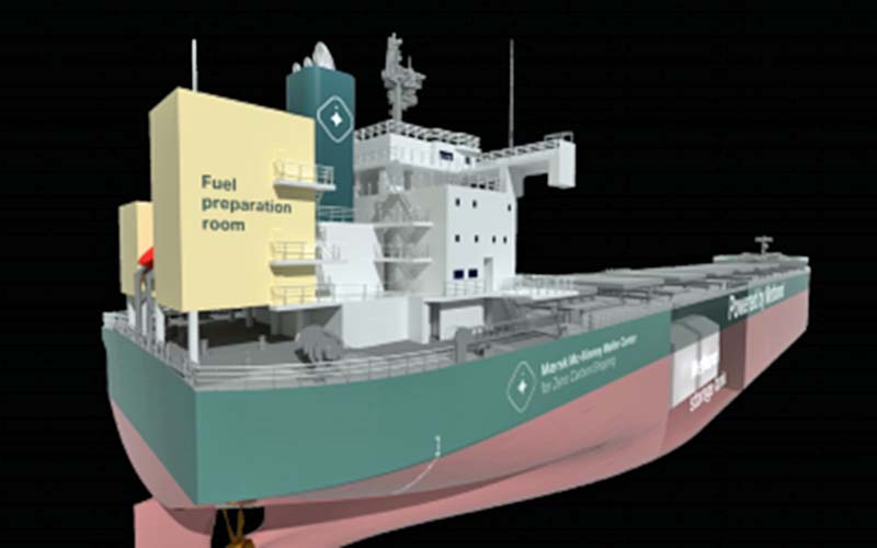 Kamsarmax NH3 bulker (JLA)