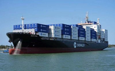 LATEST CROWLEY LNG-FUELLED BOXSHIP ENTERS SERVICE