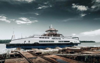 BATTERY ELECTRIC CANADIAN FERRY LAUNCHED BY DAMEN