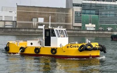 FIRST JAPANESE ALL-ELECTRIC WORK VESSEL UNVEILED BY NYK