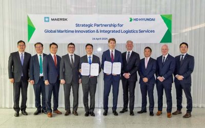 MAERSK AND HD HYUNDAI SIGN DECARBONISATION AGREEMENT
