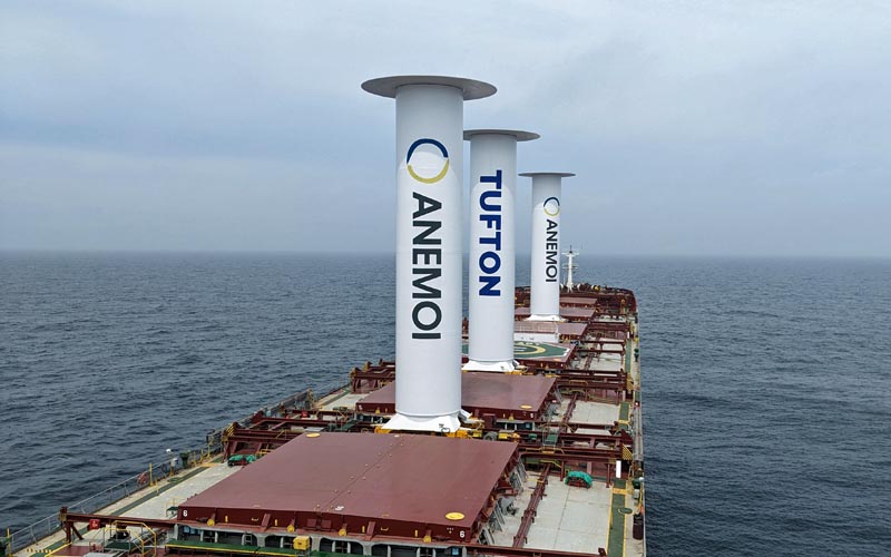 LR VERIFIES ROTOR SAIL PERFORMANCE AFTER YEAR-LONG TRIAL