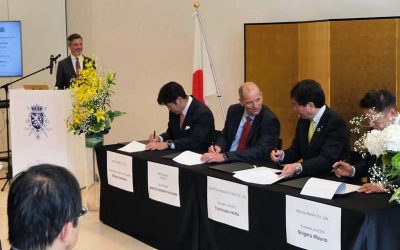 HYDROGEN ENGINE AGREEMENT SIGNED BY BELGIAN AND JAPANESE COMPANIES