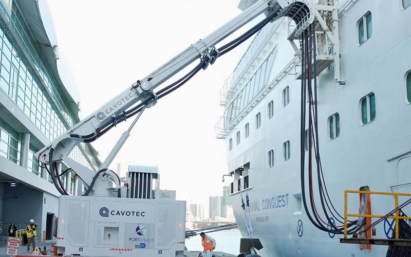 cavotec shore shore power (Cavotec)