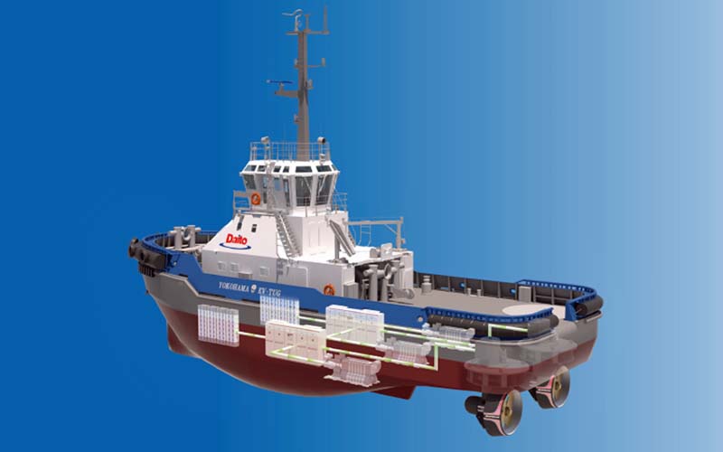K Line e-tug (Danfoss)