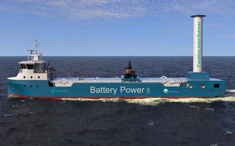 GC Rieber battery ship (Rieber)