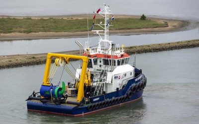 DAMEN DELIVERS FUEL-EFFICIENT LOW-EMISSION SMALL DREDGER
