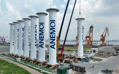 ANEMOI OPENS ROTOR SAIL PRODUCTION FACILITY IN CHINA