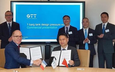 GTT AND HUDONG-ZHONGHUA SHIPBUILDING INCREASE LNG BUNKERING EFFICIENCY