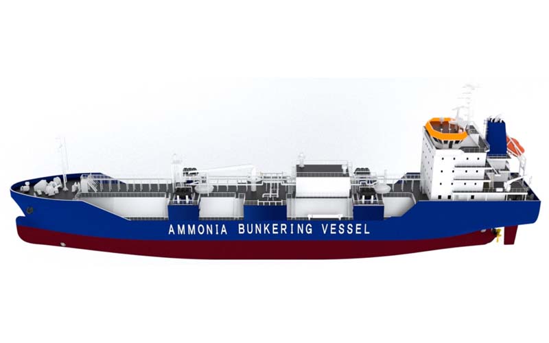 itochu-nh3 ammonia bunker ship (Itochu)