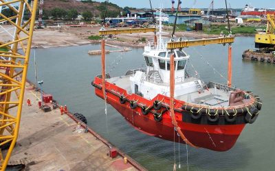 SINGAPORE LAUNCHES FIRST ELECTRIC HARBOUR TUG