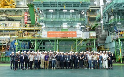 FIRST WinGD VCR ENGINE FOR REDUCED METHANE SHIP COMPLETED BY HANWHA