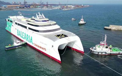THIRD INCAT CROWTHER DUAL-FUEL FAST RO-PAX LAUNCHED